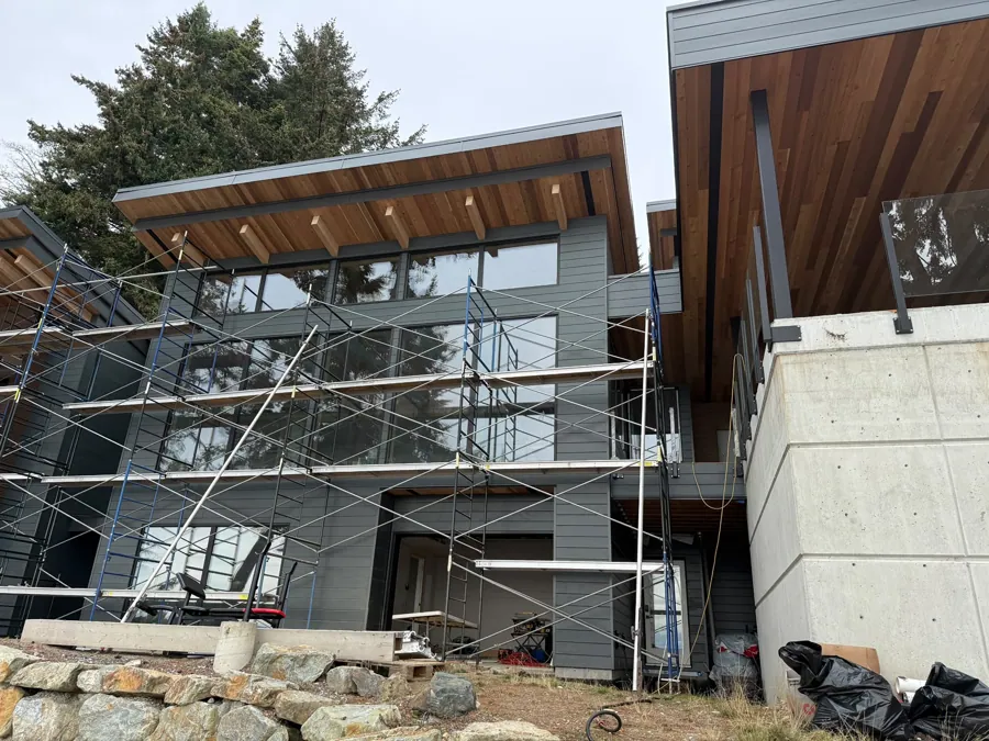 Croc Rock exterior project, 7825 West Coast Road, Sooke