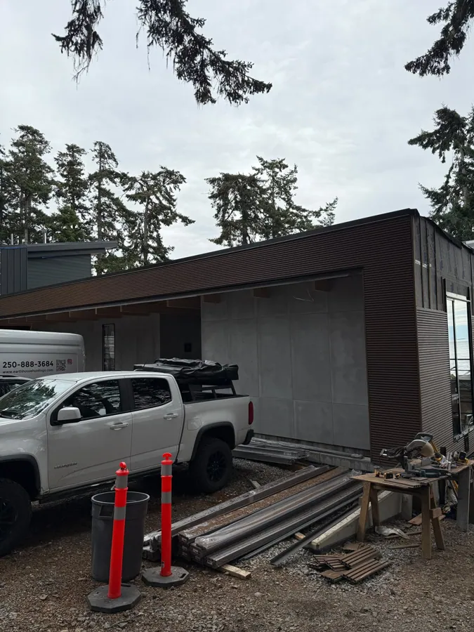 Croc Rock exterior project, 7825 West Coast Road, Sooke